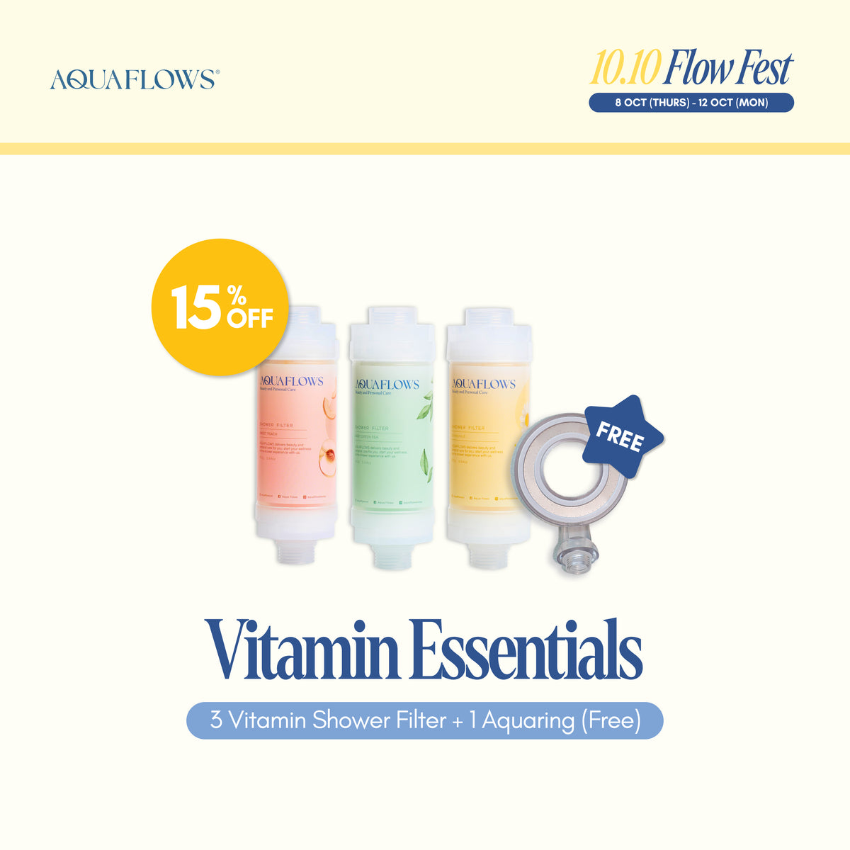AQUAFLOWS Vitamin Essentials Collection