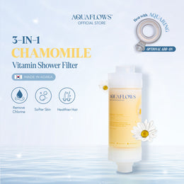 AQUAFLOWS Chamomile Vitamin Shower Filter